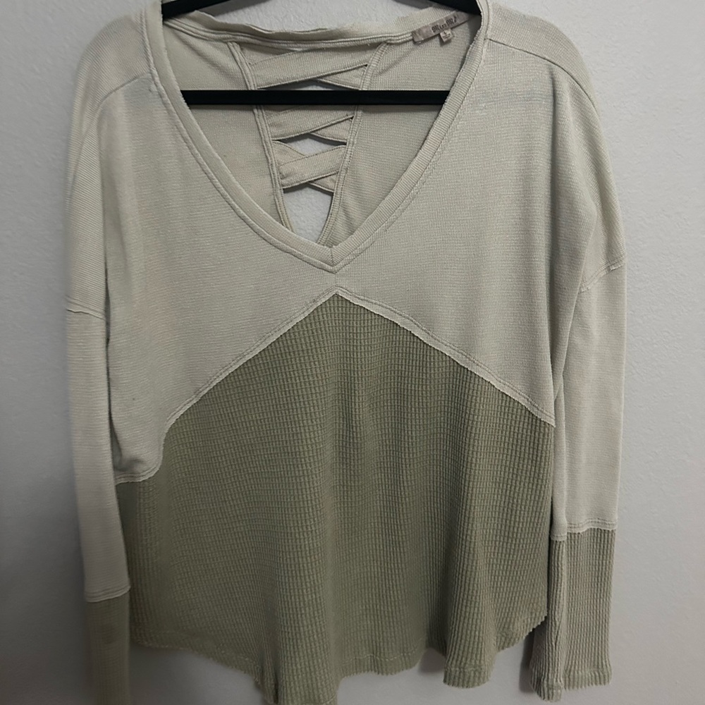 Miss me long sleeve top